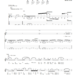 Black Label Society Riders Of The Damned Musik Noten - Guitar Tab - 79926-0