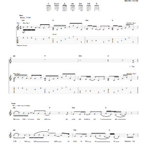 Black Label Society Shallow Grave Musik Noten - Guitar Tab - 79925-0
