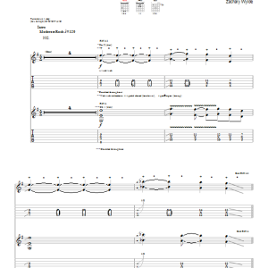 Black Label Society Too Tough To Die Musik Noten - Guitar Tab - 65014-0