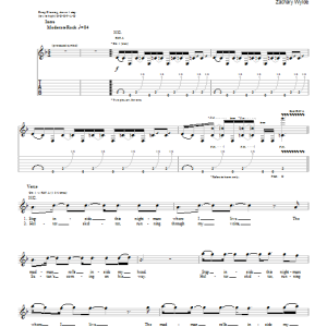 Black Label Society What's In You Musik Noten - Guitar Tab - 65013-0