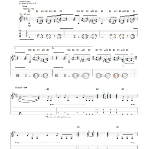 Black Sabbath Cornucopia Musik Noten - Guitar Tab - 77758-0