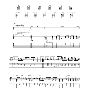 Blind Melon Mouthful Of Cavities Musik Noten - Guitar Tab - 172283-0