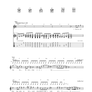 Blind Melon Walk Musik Noten - Guitar Tab - 172284-0