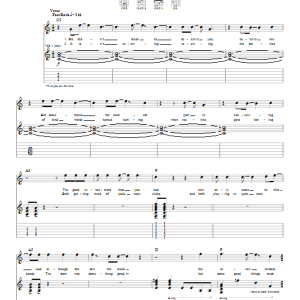 Blink-182 Apple Shampoo Musik Noten - Guitar Tab - 22333-0