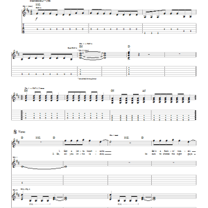 Blink-182 Dysentery Gary Musik Noten - Guitar Tab - 22343-0