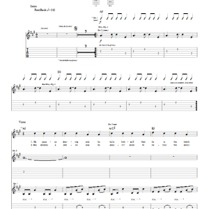 Blink-182 Mutt Musik Noten - Guitar Tab - 22346-0
