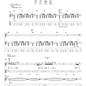 Blink-182 Obvious Musik Noten - Guitar Tab - 26313-0