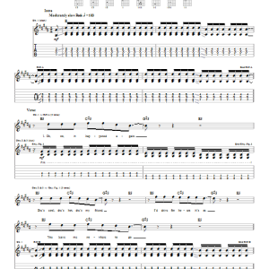 Blink-182 Please Take Me Home Musik Noten - Guitar Tab - 22357-0