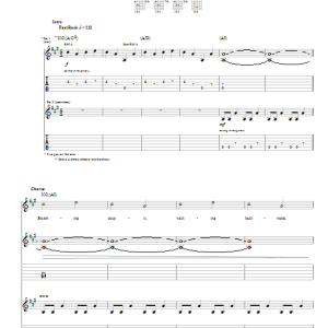 Blink-182 Roller Coaster Musik Noten - Guitar Tab - 22359-0