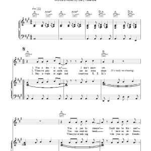 Blondie (I'm Always Touched By Your) Presence Dear Musik Noten - Piano, Vocal & Guitar Chords - 41039-0