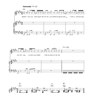 Blondie X-Offender Musik Noten - Piano, Vocal & Guitar Chords - 38531-0