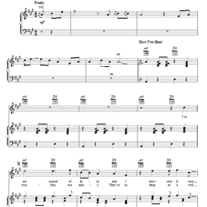 Blood, Sweat & Tears And When I Die Musik Noten - Piano, Vocal & Guitar Chords - 16321-0