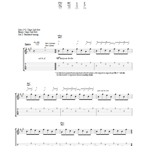 Blur Sing Musik Noten - Piano, Vocal & Guitar Chords - 18757-0