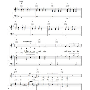 Blur Yuko and Hiro Musik Noten - Piano, Vocal & Guitar Chords - 15247-0