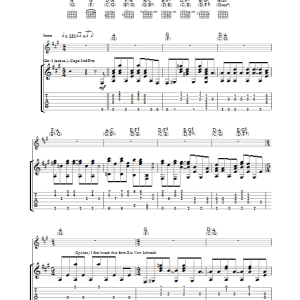 Bob Dylan Baby Let Me Follow You Down Musik Noten - Guitar Tab - 29760-0