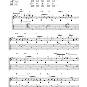 Bob Dylan Buckets Of Rain Musik Noten - Guitar Tab - 29763-0