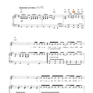 Bob Dylan Cry A While Musik Noten - Piano, Vocal & Guitar Chords - 19197-0