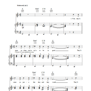 Bob Dylan Rainy Day Woman #12 & 35 Musik Noten - Piano, Vocal & Guitar Chords - 34252-0