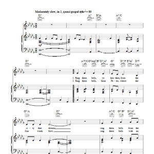 Bob Dylan Ring Them Bells Musik Noten - Piano, Vocal & Guitar Chords - 103491-0