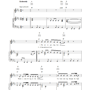 Bob Dylan Tryin'To Get To Heaven Musik Noten - Piano, Vocal & Guitar Chords - 17223-0