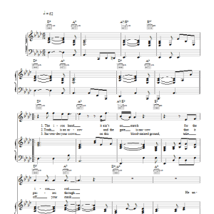 Bob Dylan When He Returns Musik Noten - Piano, Vocal & Guitar Chords - 42252-0