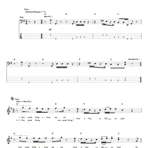 Bob Marley Trench Town Rock Musik Noten - Guitar Chords/Lyrics - 79113-0