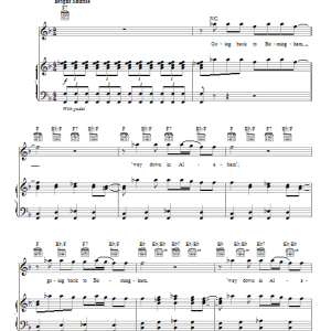 Bob Seger Hey Hey Hey Hey Musik Noten - Piano, Vocal & Guitar Chords - 88485-0