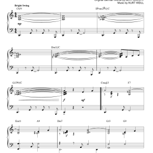 Bobby Darin Mack The Knife [Jazz version] (arr. Brent Edstrom) Musik Noten - Piano Solo - 158367-0