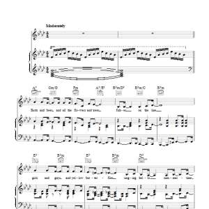 Bobby Goldsboro Hello Summertime Musik Noten - Piano, Vocal & Guitar Chords - 103564-0