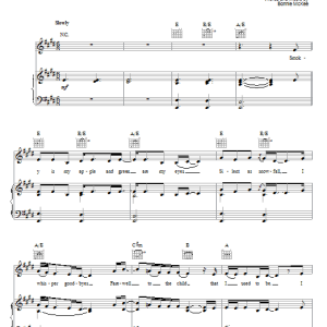 Bonnie McKee I Hold Her Musik Noten - Piano, Vocal & Guitar Chords - 30609-0
