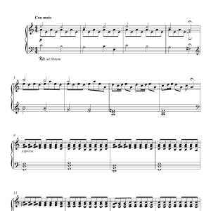 Bowen Liu Monochrome No. 2 Musik Noten - Piano Solo - 123914-0