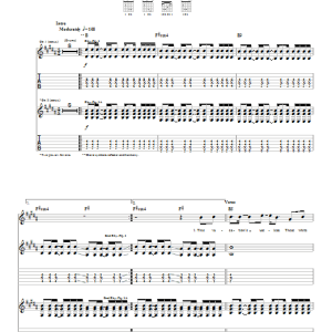 Box Car Racer There Is Musik Noten - Guitar Tab - 20913-0