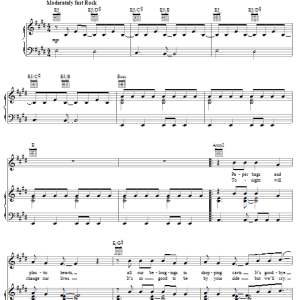 Boys Like Girls The Great Escape Musik Noten - Piano, Vocal & Guitar Chords - 59300-0