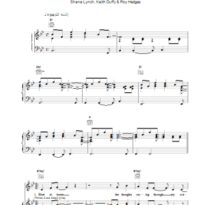 Boyzone Its Time Musik Noten - Piano, Vocal & Guitar Chords - 15124-0