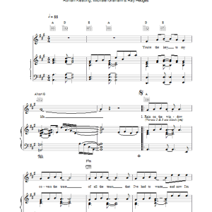 Boyzone Key To My Life Musik Noten - Piano, Vocal & Guitar Chords - 17564-0