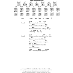 Boyzone This Is Where I Belong Musik Noten - Guitar Chords/Lyrics - 108429-0