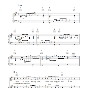 Boyzone Words Musik Noten - Piano, Vocal & Guitar Chords - 15128-0