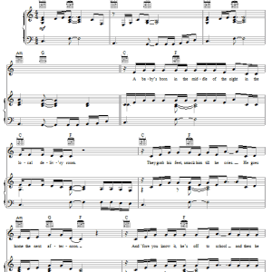 Brad Paisley Two People Fell In Love Musik Noten - Piano, Vocal & Guitar Chords - 50869-0