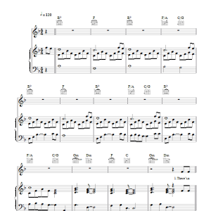 Brandon Flowers Crossfire Musik Noten - Piano, Vocal & Guitar Chords - 103408-0