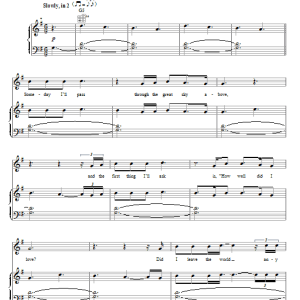 Brandon Heath As Long As I'm Here Musik Noten - Piano, Vocal & Guitar Chords - 79191-0