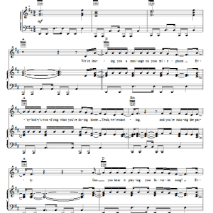 Brandon Heath It's No Good To Be Alone Musik Noten - Piano, Vocal & Guitar Chords - 79275-0