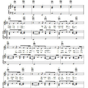 Brandon Heath When I'm Alone Musik Noten - Piano, Vocal & Guitar Chords - 75515-0