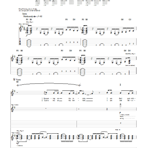 Breaking Benjamin Into The Nothing Musik Noten - Guitar Tab - 74678-0