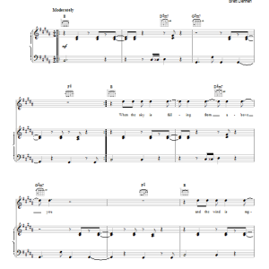 Brett Dennen The One Who Loves You The Most Musik Noten - Piano, Vocal & Guitar Chords - 95616-0