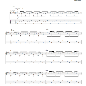 Brett Dennen There Is So Much More Musik Noten - Guitar Tab - 95700-0