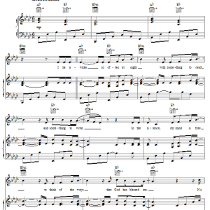 Brian Littrell Grace Of My Life Musik Noten - Piano, Vocal & Guitar Chords - 56490-0