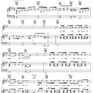Brian Littrell You Keep Givin' Me Musik Noten - Piano, Vocal & Guitar Chords - 56491-0