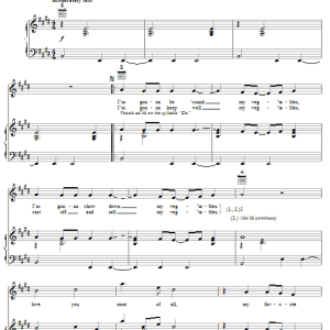Brian Wilson Vega-Tables Musik Noten - Piano, Vocal & Guitar Chords - 50097-0
