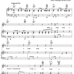 Brian Woodbury Proud To Be A Dog Musik Noten - Piano, Vocal & Guitar Chords - 26440-0