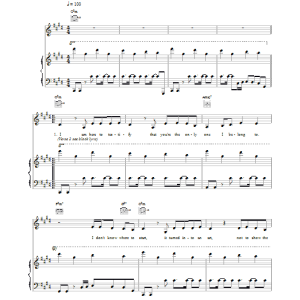 Britney Spears Bombastic Love Musik Noten - Piano, Vocal & Guitar Chords - 19294-0
